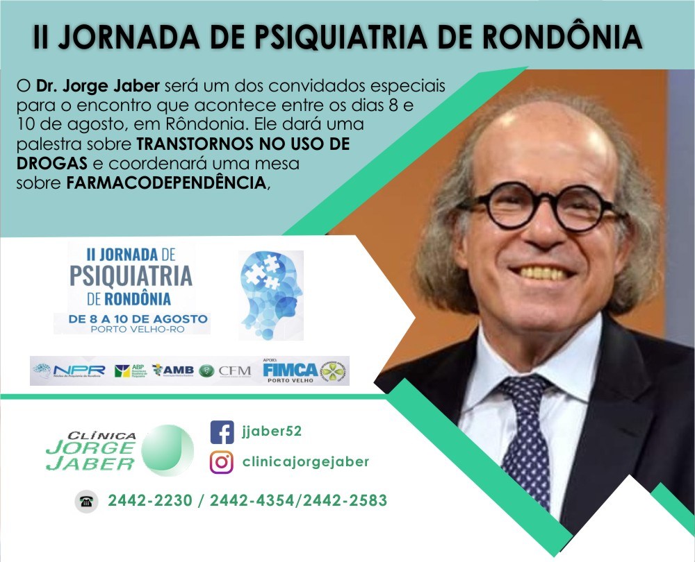 Dr. Jorge Jaber na II Jornada de Psiquiatria de Rondônia